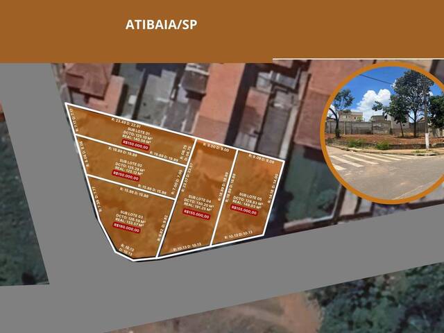Terrenos a venda Atibaia